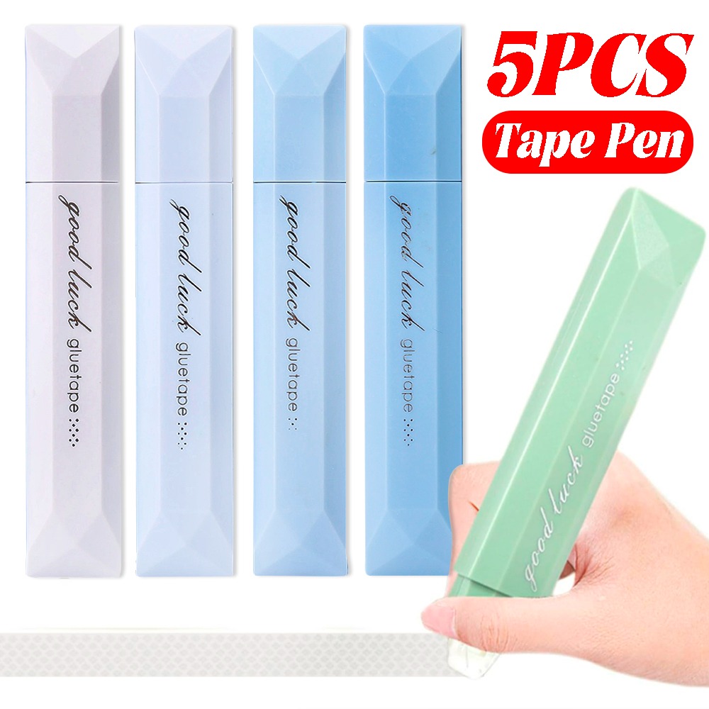 1-5Pcs Waterproof Glue Tapes f - Correction Tape Roller 评论和价格