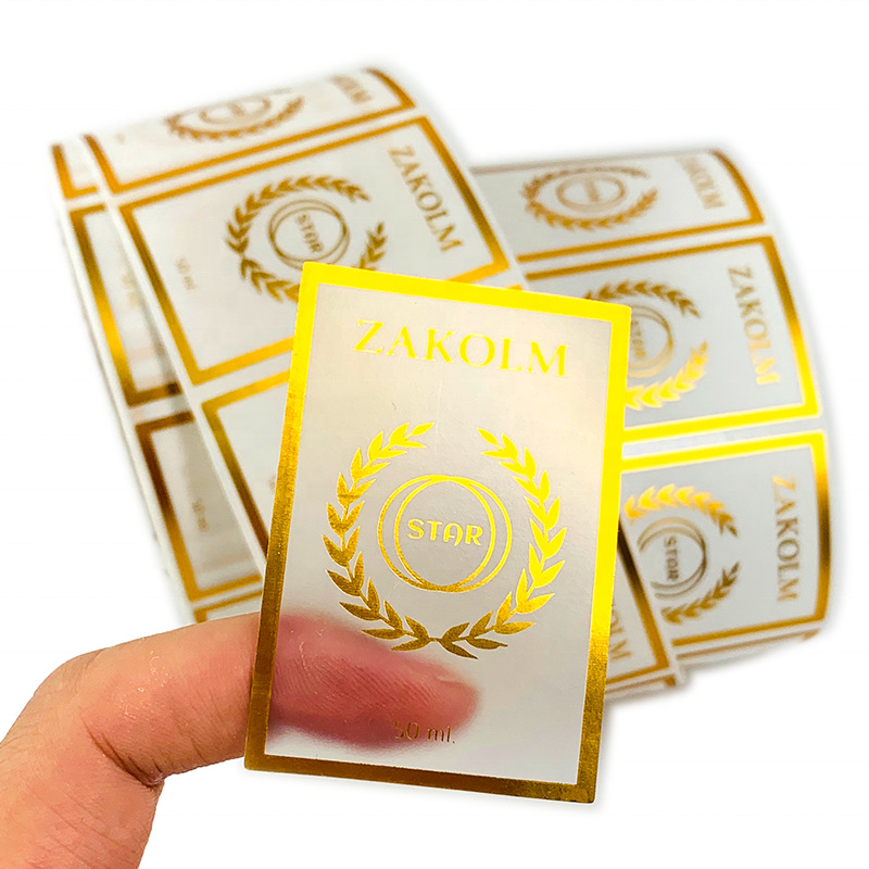 Custom Self-Adhesive Transpare - Sticker Label Roll 评论和价格