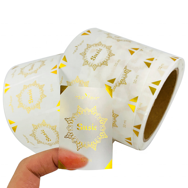 Custom Self-Adhesive Transpare - Sticker Label Roll 评论和价格