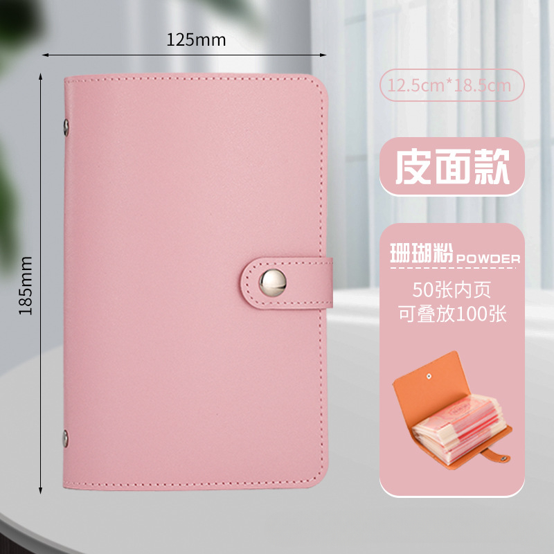 PU Leather Budget Binder Noteb - Binder Clip Assorted 评论和价格